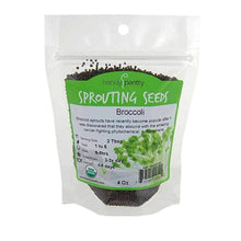 Load image into Gallery viewer, Organic Broccoli Sprouting Seeds (4 ounces)