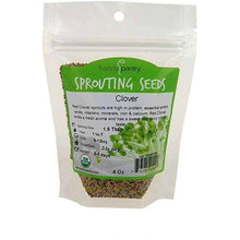 Load image into Gallery viewer, Organic Red Clover Sprouting Seeds (4 ounces)
